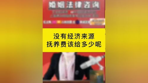 沒有經(jīng)濟(jì)來源的情況下，撫養(yǎng)費(fèi)該如何確定？專業(yè)律師為您解答